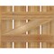 Ekena Millwork Spaced Board-n-Batten Shutters w/Z-Bar, Rough Sawn Western Red Cedar, 23W x 18H, PR RBS06Z23X018RWR - alternate 5